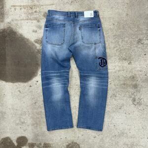 Vintage Y2K diesel embroider baggy carpenter 00s denim pants